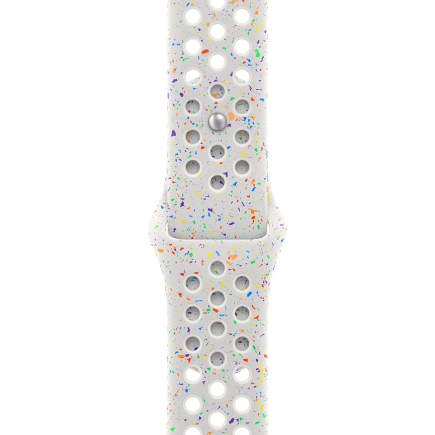 Ремешок Apple Watch 42mm Purple Platinum Nike Sport Band S/M (MYJM3) фото 1