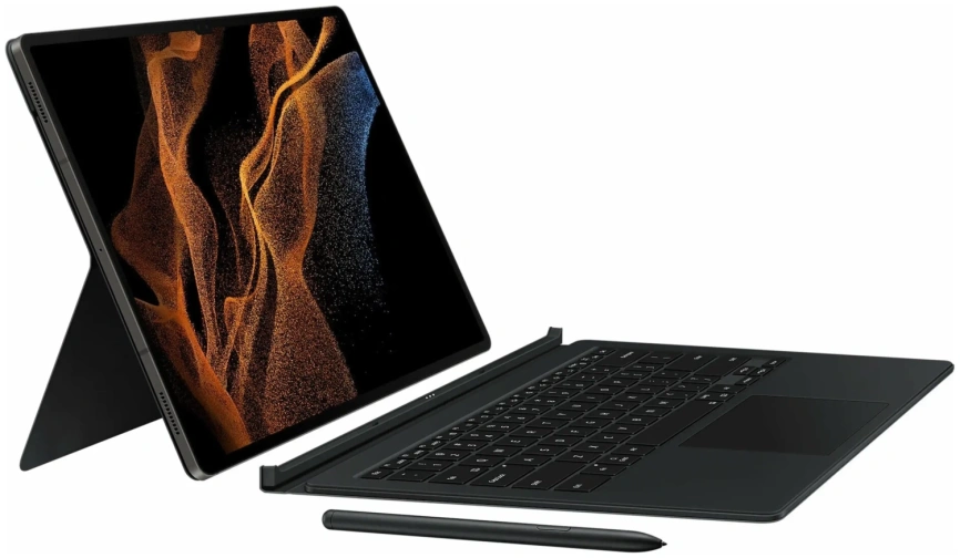 Клавиатура Samsung Book Cover Keyboard для Galaxy Tab S8 Ultra Black фото 2