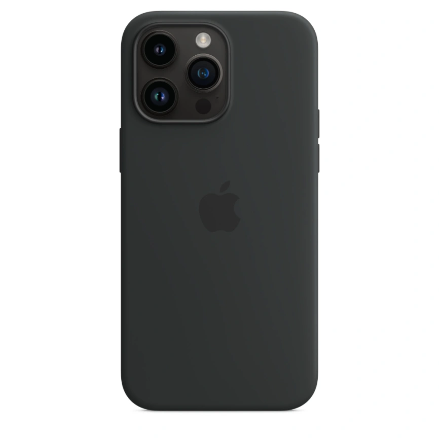Силиконовый чехол Apple MagSafe для iPhone 14 Pro Midnight фото 1