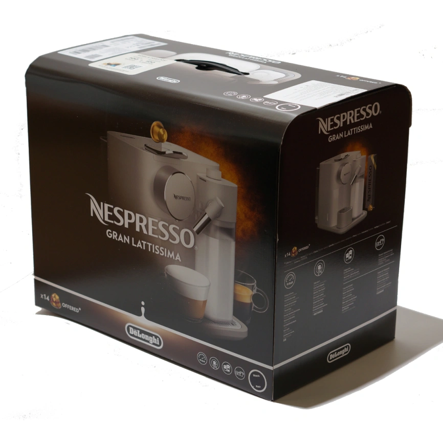 Кофемашина DeLonghi Nespresso Gran Lattissima EN650.B Black фото 1