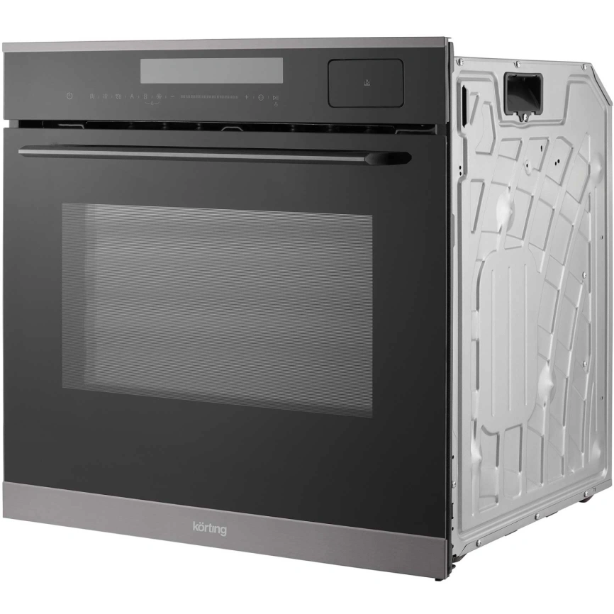 Электрический духовой шкаф Korting OKB 1350 S GNBX Steam Black/Stainless Steel фото 2