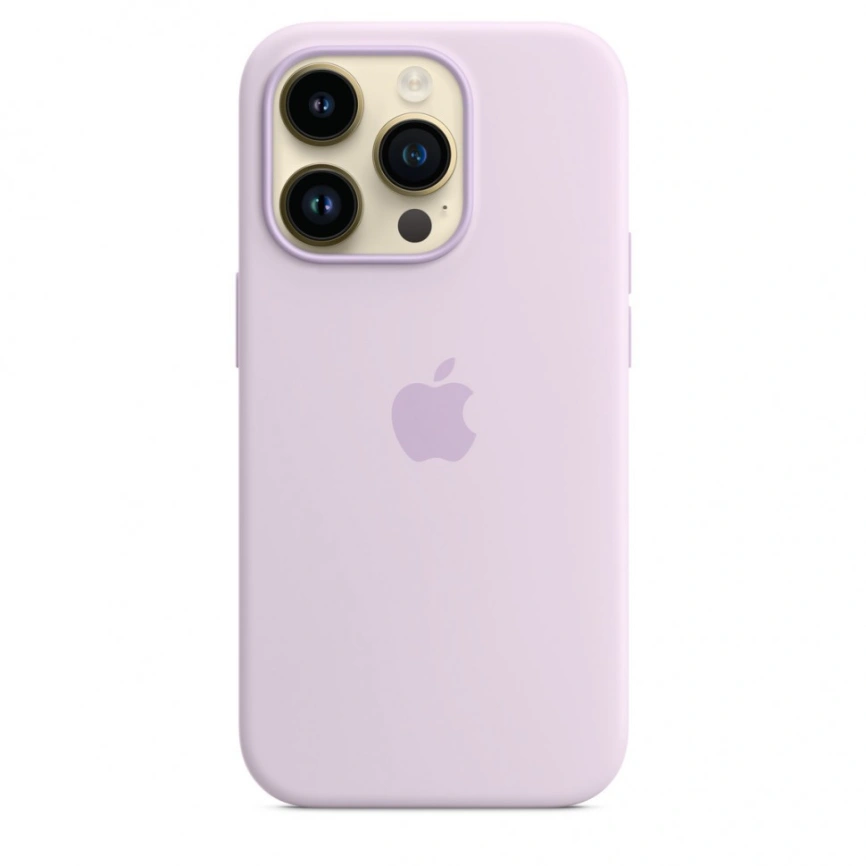 Силиконовый чехол MItrifON для iPhone 14 Pro Max Protect Matte Case Lilac фото 2