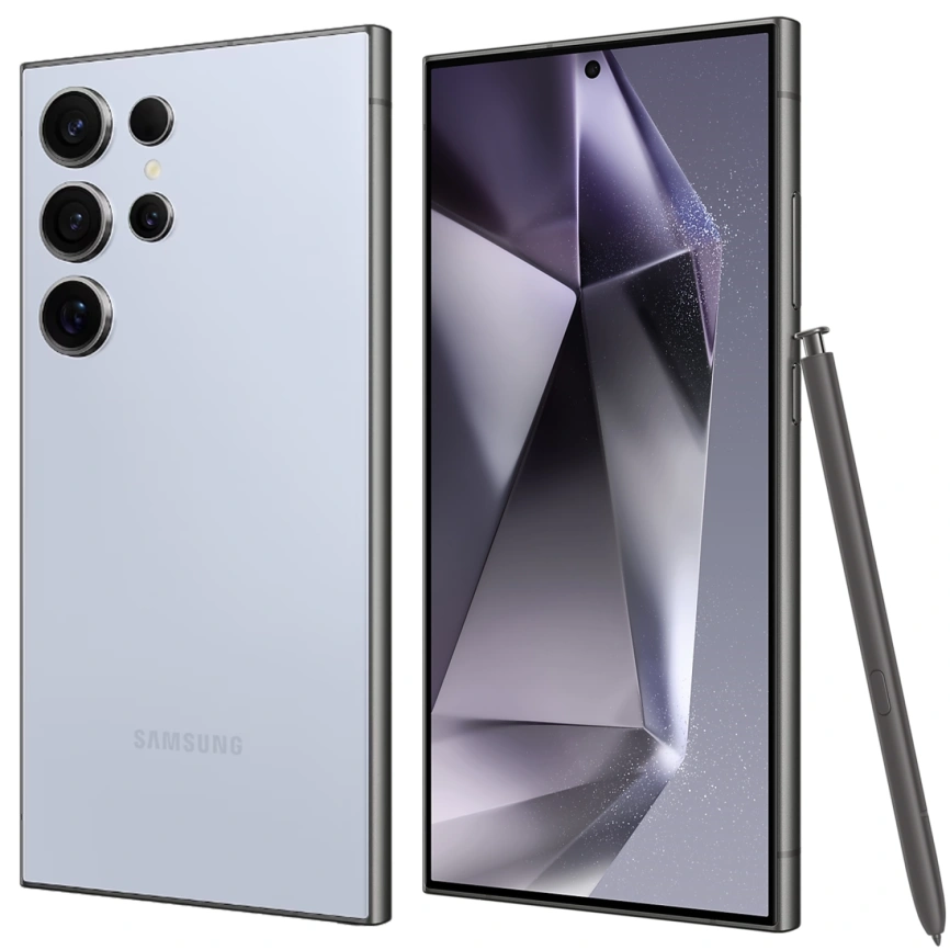 Смартфон Samsung Galaxy S24 Ultra SM-S928B 12/512Gb Titanium Blue фото 3