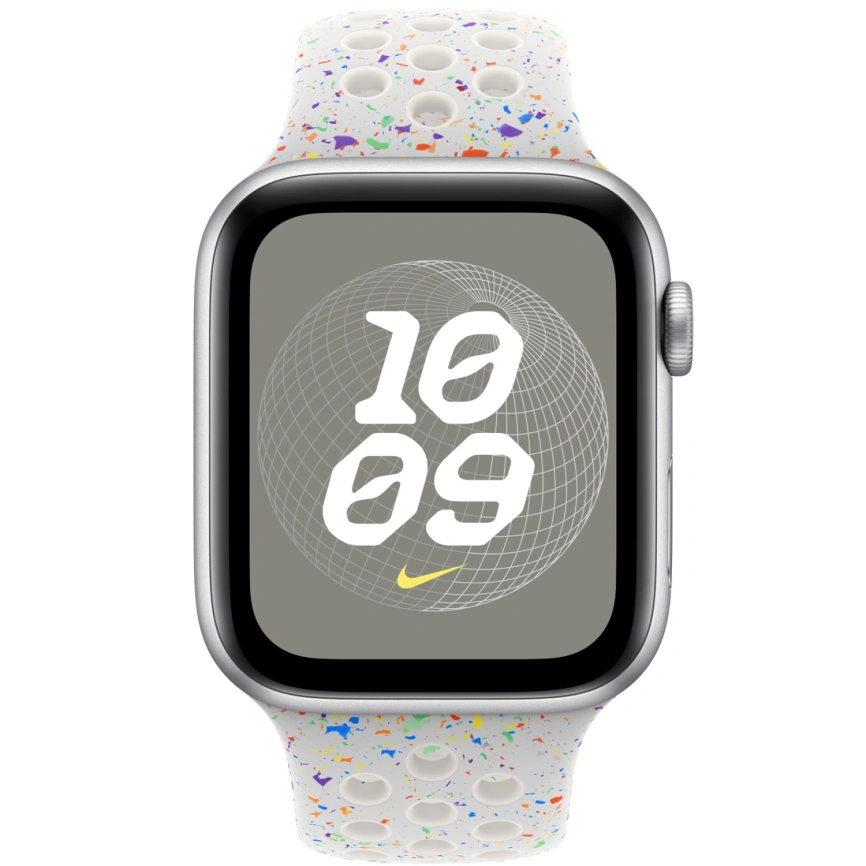 Ремешок Apple Watch 46mm Pure Platinum Nike Sport Band M/L фото 3
