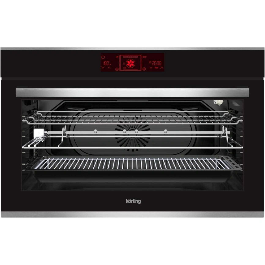 Электрический духовой шкаф Korting OKB 7129 SGN Black фото 1