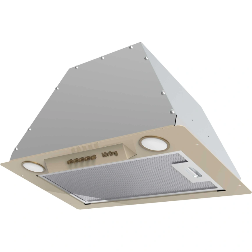 Встраиваемая вытяжка Korting KHI 6631 RB Beige фото 1