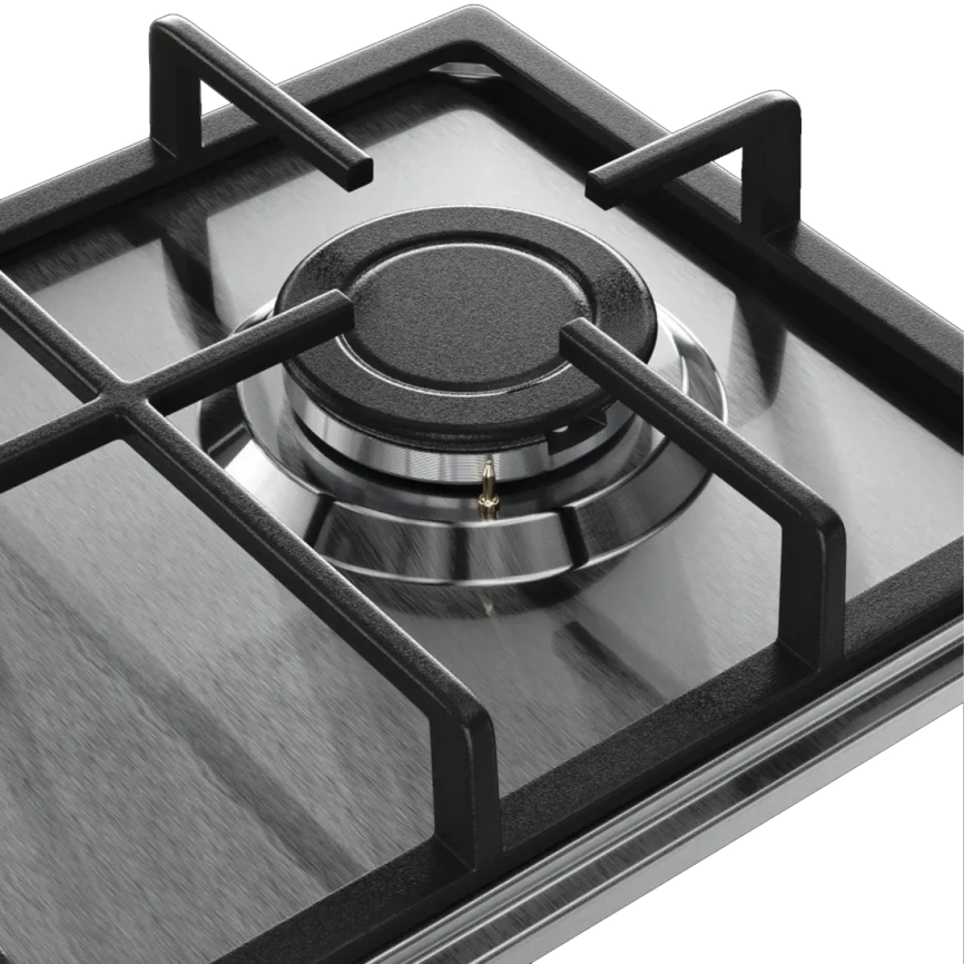 Газовая варочная панель Kuppersberg TS 38 X Stainless Steel фото 4