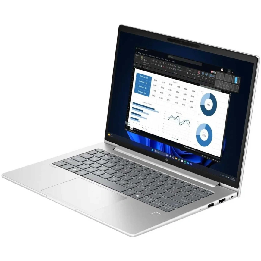 Ноутбук HP ProBook 4 G1i 14 IPS/ i5-120U/16Gb/512Gb SSD (C2BP2AT) Pike Silver фото 2