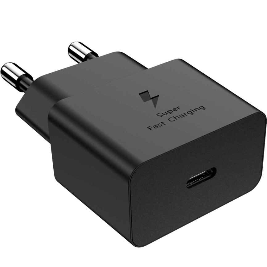 Сетевое зарядное устройство Deppa 25W USB-C Black (11492) фото 1