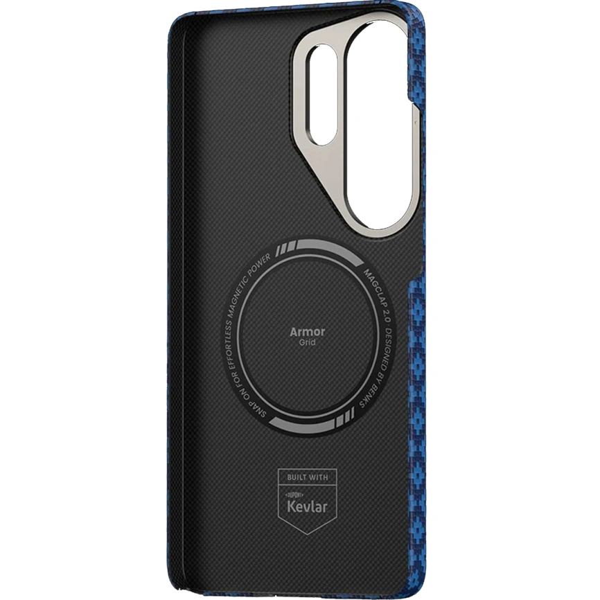 Чехол Benks ArmorGrid ArmorAir Kevlar для Samsung Galaxy S26 Ultra Blue фото 2