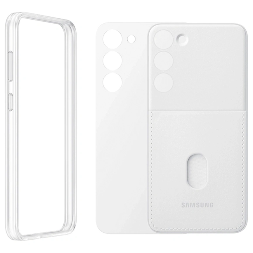 Чехол Samsung Frame Case для Galaxy S23 Plus White фото 2