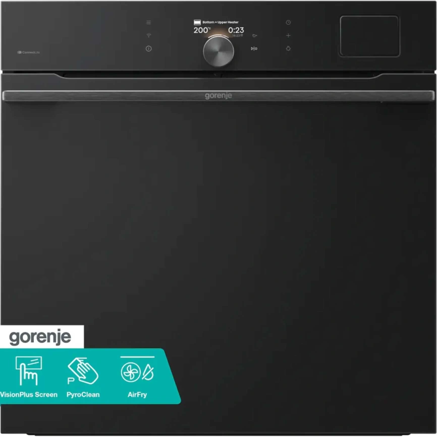 Электрический духовой шкаф Gorenje BSA6138B Black/Stainless Steel фото 1