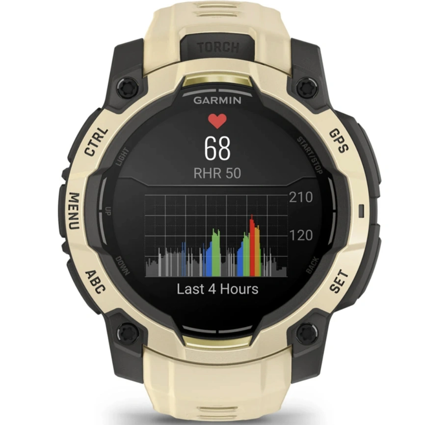 Смарт-часы Garmin Instinct 3 45mm Amoled Citrine (010-02936-02) фото 7
