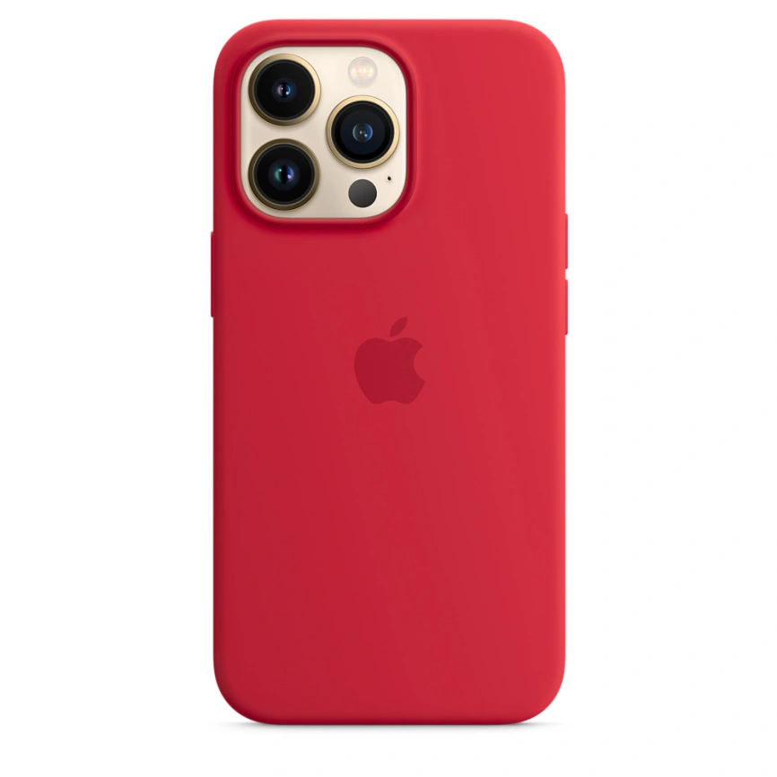 Силиконовый чехол Apple MagSafe для iPhone 13 Pro Red фото 5