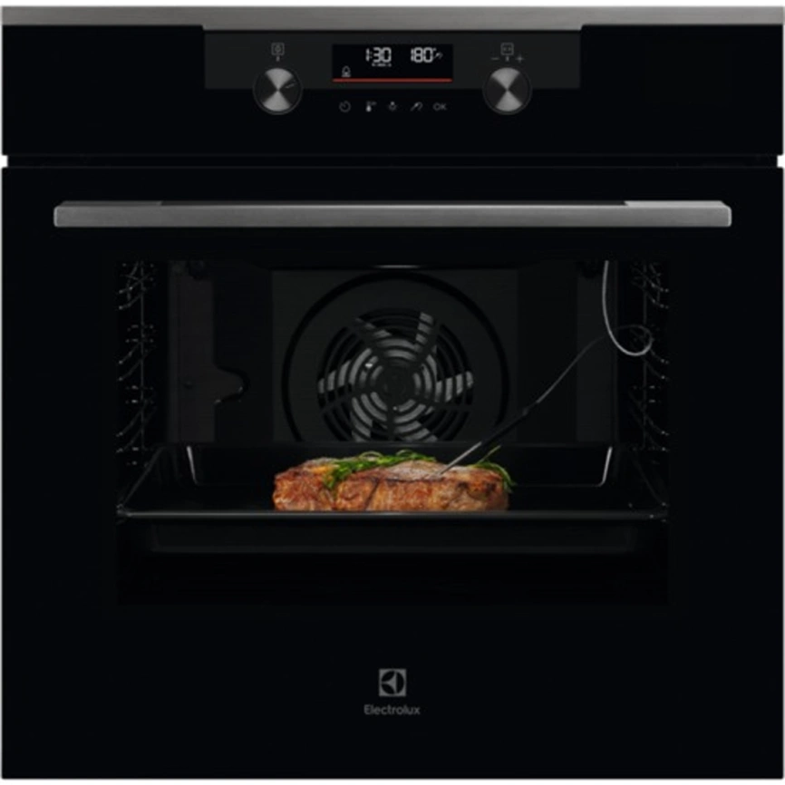 Электрический духовой шкаф Electrolux KODDP77H Black/Stainless Steel фото 1