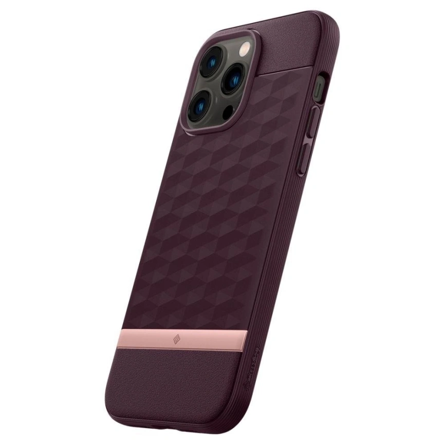 Чехол Spigen Caseology Parallax Mag для iPhone 14 Pro (ACS05004) Burgundy фото 8