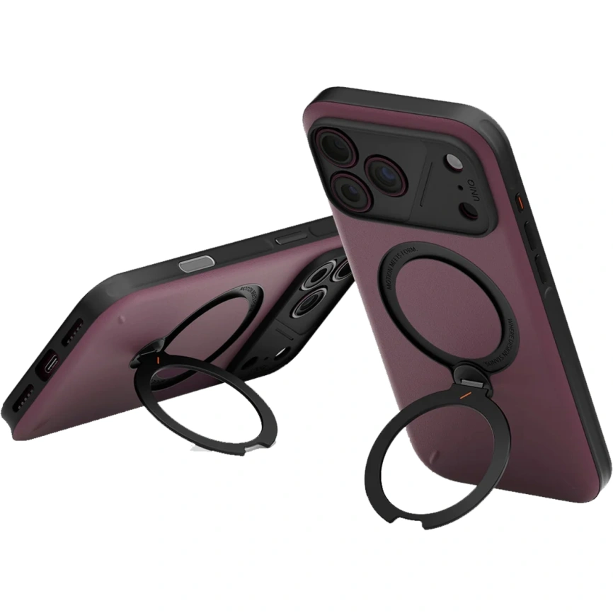 Чехол Uniq Elixir with MagSafe для iPhone 18 Pro Max Deep Maroon (IP6.9P(2026)-ELIXDMRN) фото 2