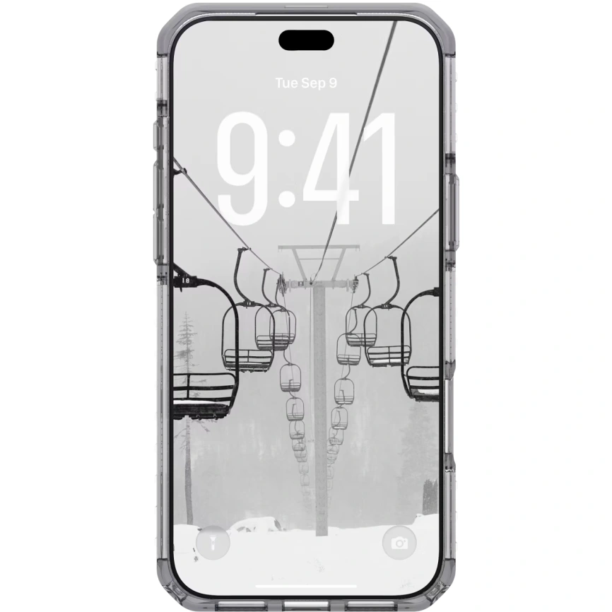 Чехол UAG MagSafe Plyo LT для iPhone 18 Pro Ice/Smoke (11459311433B) фото 3