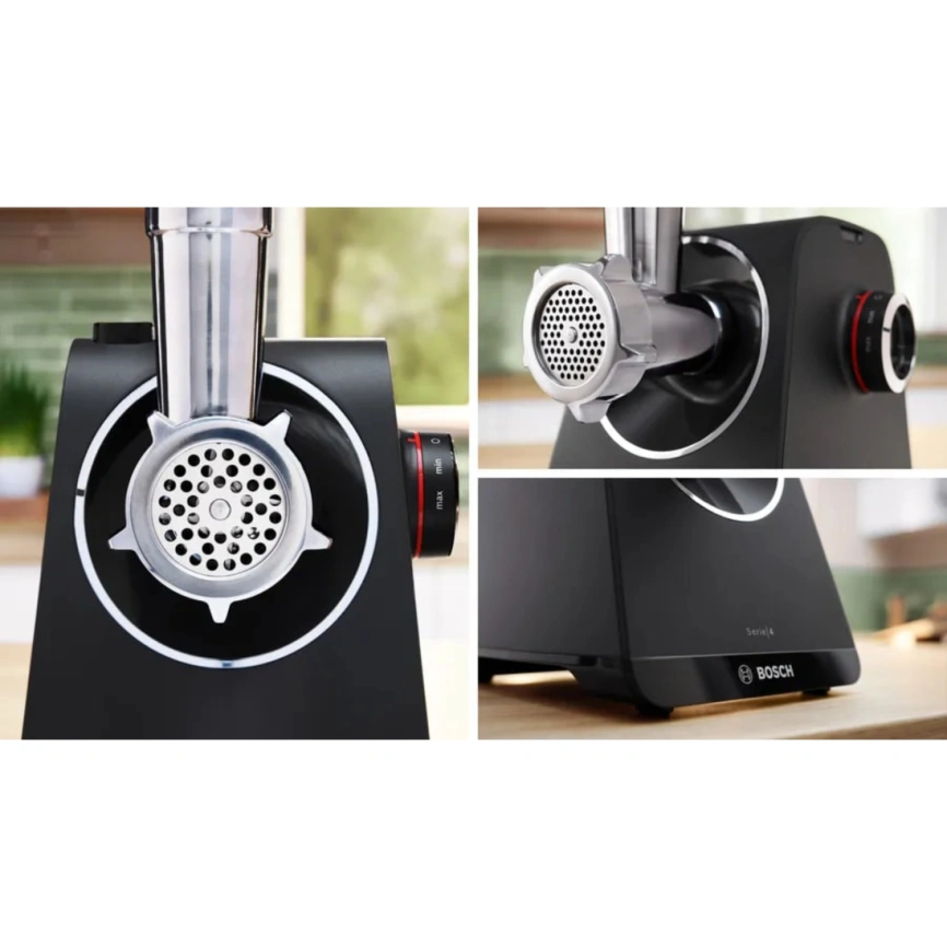 Мясорубка Bosch MFWS640B Black фото 4