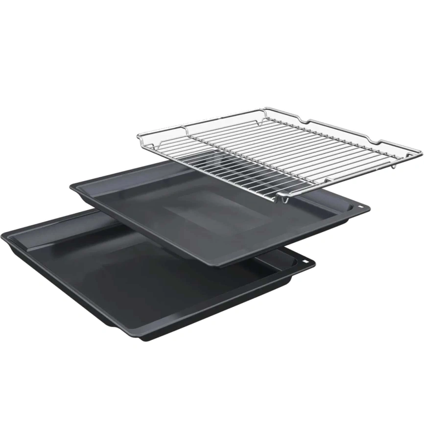 Электрический духовой шкаф Bosch Serie 8 HBG7741W1 White фото 3