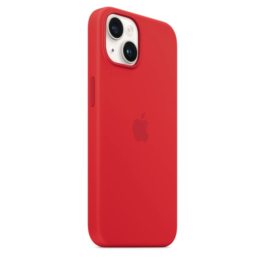 Силиконовый чехол Apple MagSafe для iPhone 14 (PRODUCT) RED фото 2