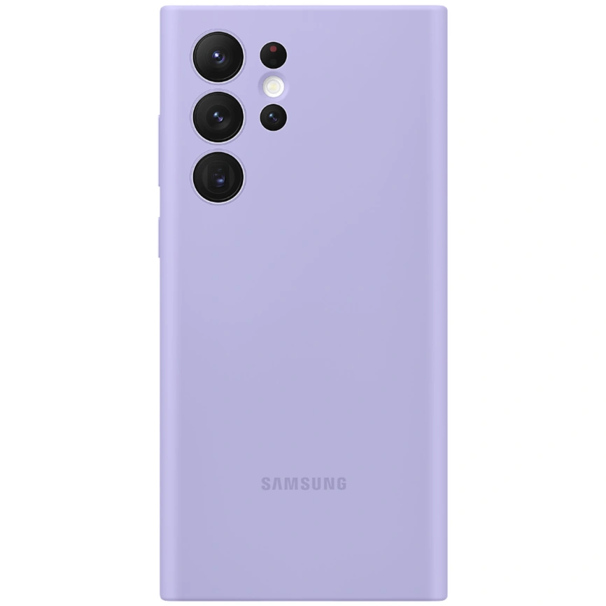 Чехол Samsung Silicone Cover для Galaxy S22 Ultra (EF-PS908TVEGRU) Lavender фото 3
