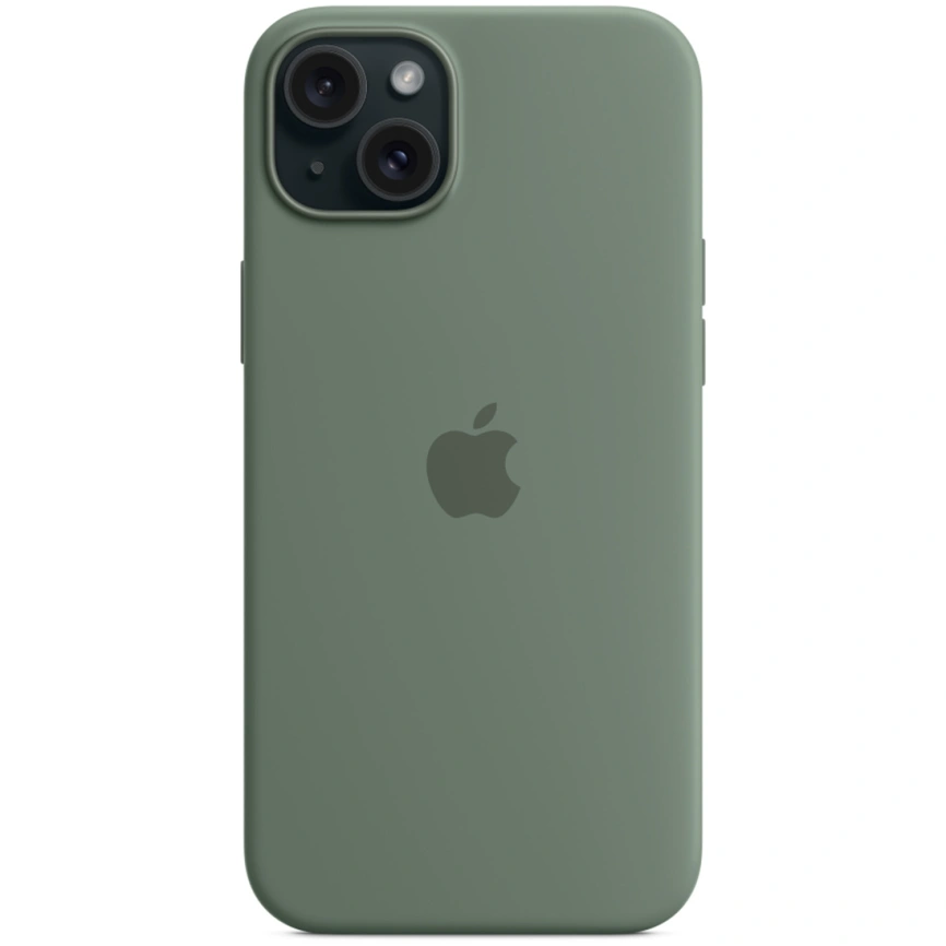 Силиконовый чехол Apple MagSafe для iPhone 15 Plus Cypress фото 5