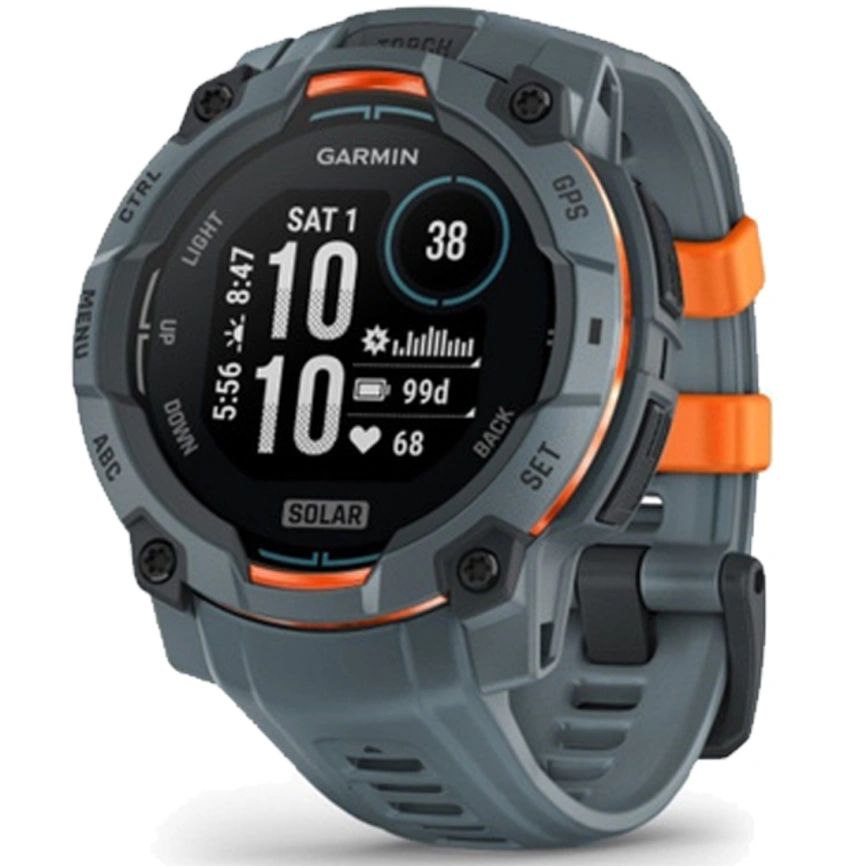 Смарт-часы Garmin Instinct 3 45mm Solar Twilight with Twilight Band (010-02934-01) фото 1