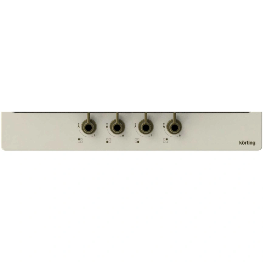 Газовая варочная панель Korting HG 645 CRB Ivory фото 2