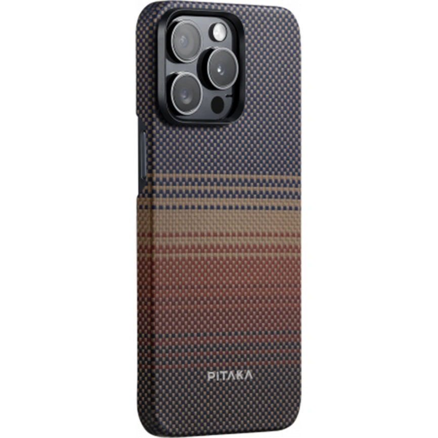 Чехол Pitaka Fusion Weaving MagEZ Case 5 для iPhone 15 Pro Max Sunset фото 3