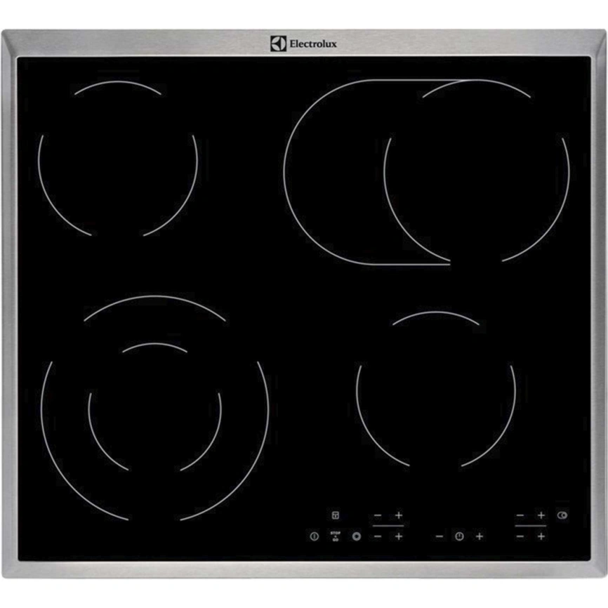 Электрическая варочная панель Electrolux EHF6346XOK Black фото 1