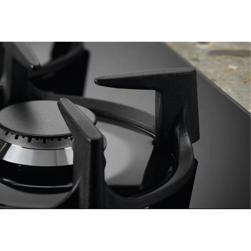 Газовая варочная панель Electrolux EGG6407K Black фото 4