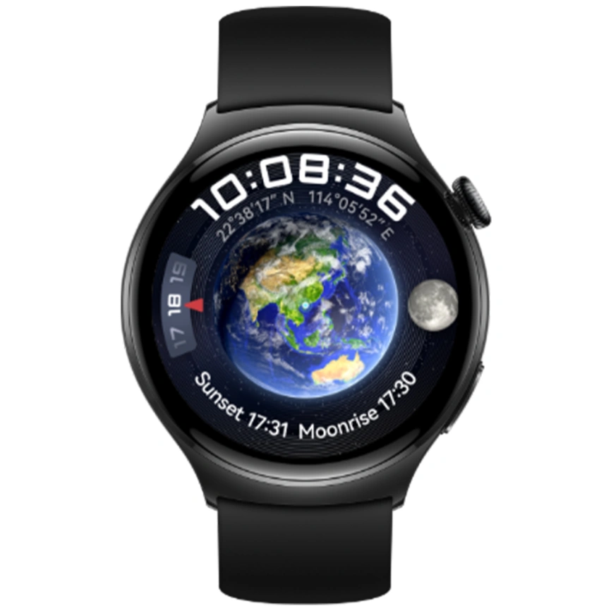 Смарт-часы Huawei Watch 4 (Archi-L19F) Black Elastomer фото 1