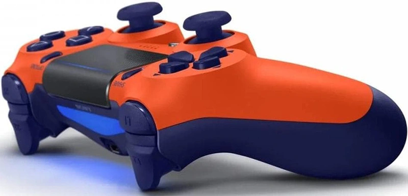 Джойстик беспроводной Sony DualShock 4 V2 (CUH-ZCT2E) Оранжевый закат фото 4