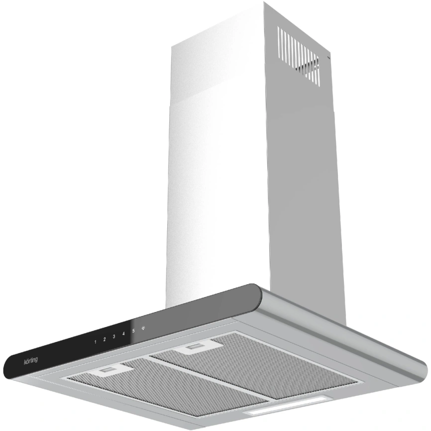 Встраиваемая вытяжка Korting KHC 6958 XGN Silver/Black фото 1