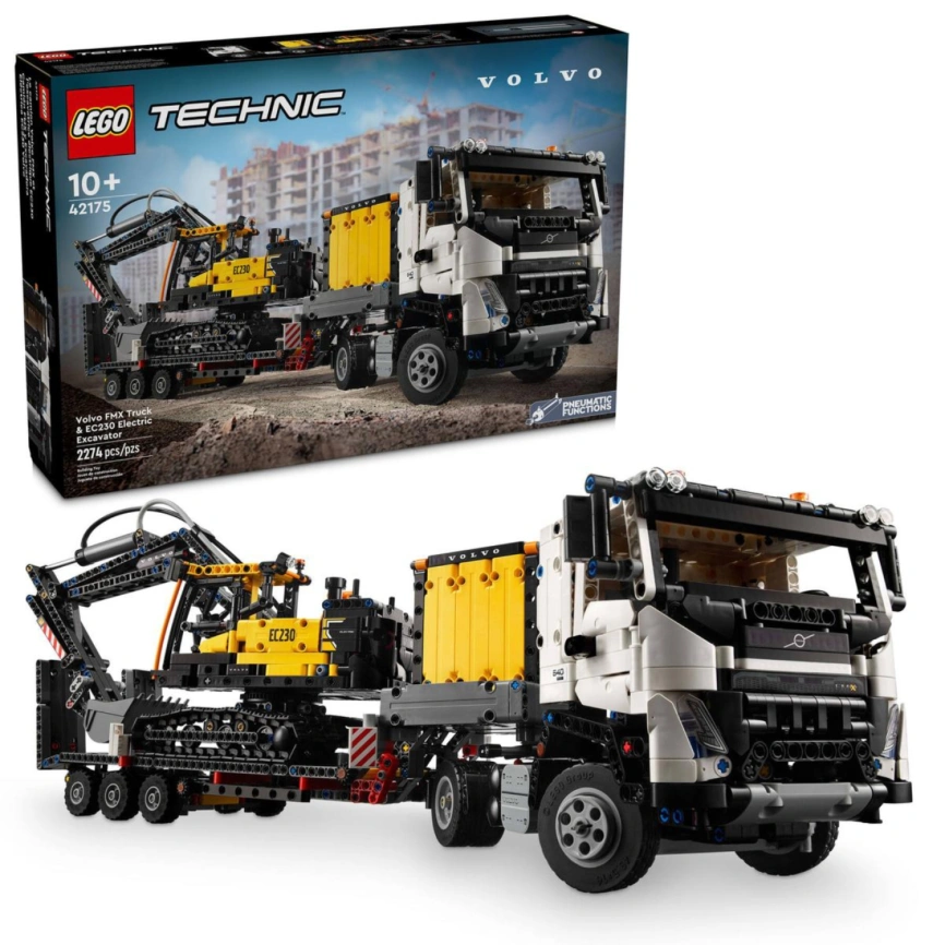 Конструктор LEGO Technic Volvo FMX Truck & Excavator 42175 фото 1