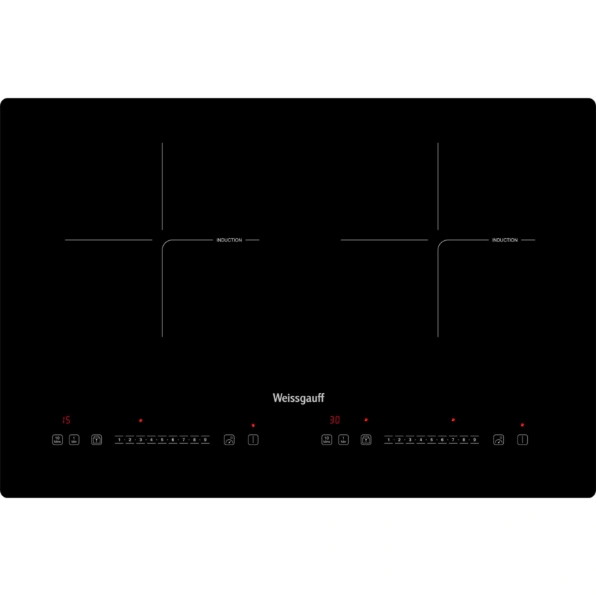 Индукционная варочная панель Weissgauff HI 412 H Black фото 1