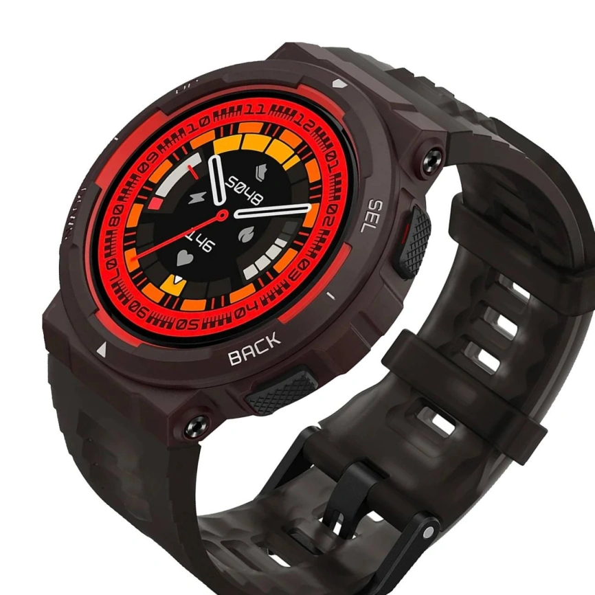 Смарт-часы Xiaomi Amazfit Active Edge Lava Black фото 4