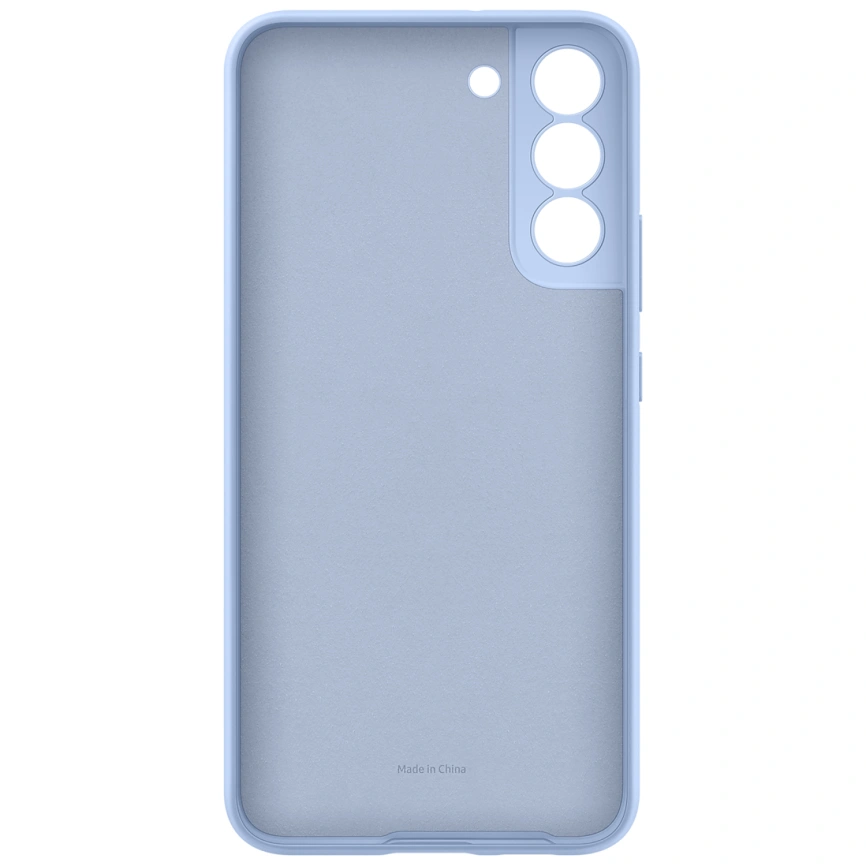 Чехол Samsung Silicone Cover для Galaxy S22 Plus (EF-PS906TLEGRU) Arctic Blue фото 2