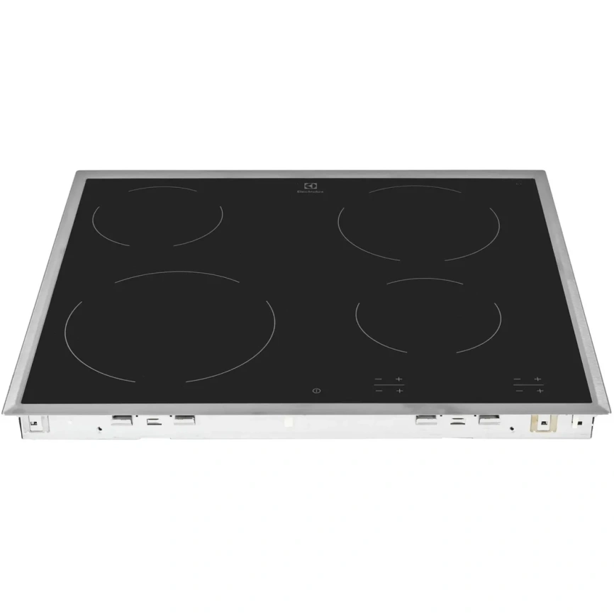Электрическая варочная панель Electrolux EHF6240XXK Black/Stainless Steel фото 4