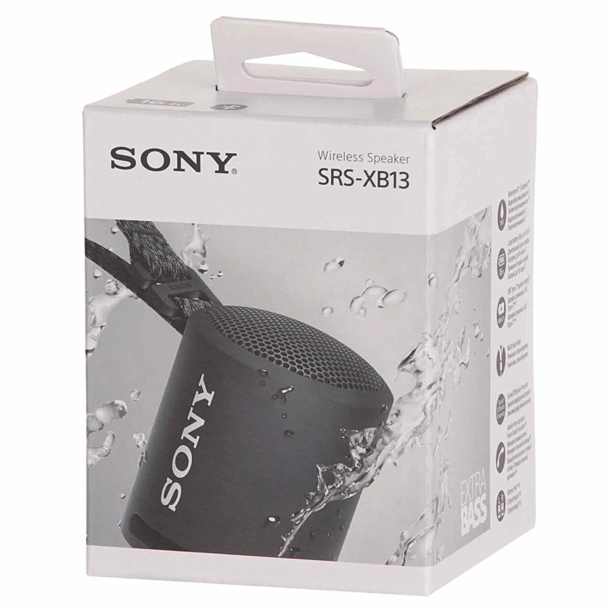 Портативная акустика Sony SRS-XB13/B Black фото 6