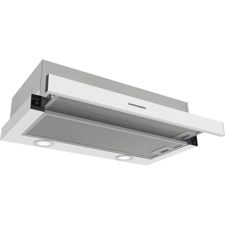 Встраиваемая вытяжка Kuppersberg Slimdual 60 W White фото 1