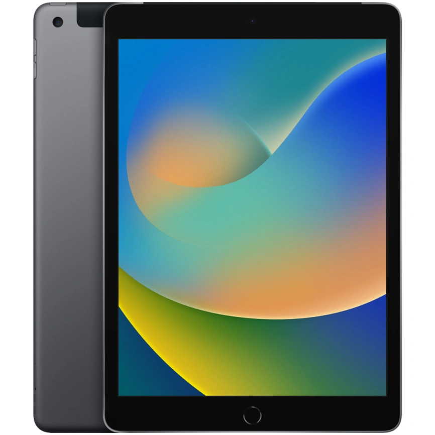 Планшет Apple iPad 10.2 (2021) Wi-Fi + Cellular 256Gb Space Grey (MK4E3) фото 1