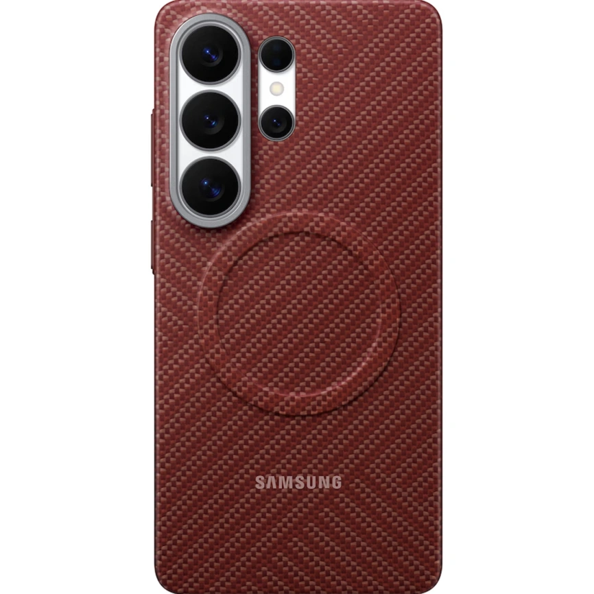Чехол Samsung Carbon Magnet Case для Samsung Galaxy S26 Ultra Red фото 1