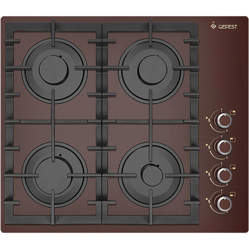 Газовая варочная панель Gefest СГ CBH 2230 K4 Brown фото 1