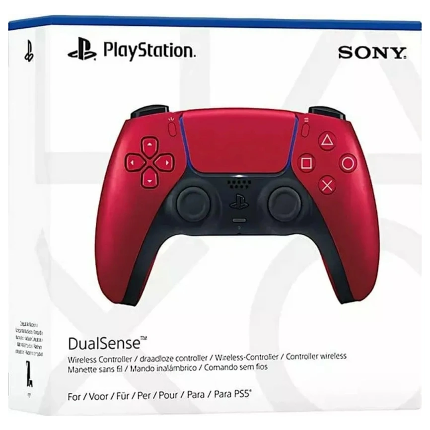 Джойстик беспроводной Sony DualSense для PS5 (CFI-ZCT1W) Volcanic Red фото 4