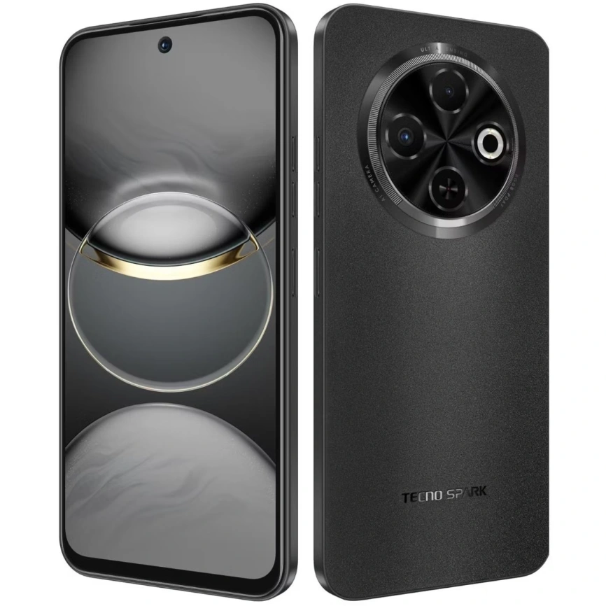 Смартфон Tecno Spark 30С 6/128Gb Orbit Black фото 2
