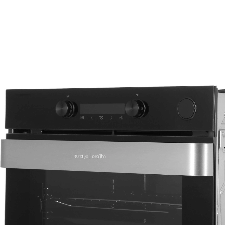 Электрический духовой шкаф Gorenje BSA6737ORAB Black/Stainless Steel фото 5