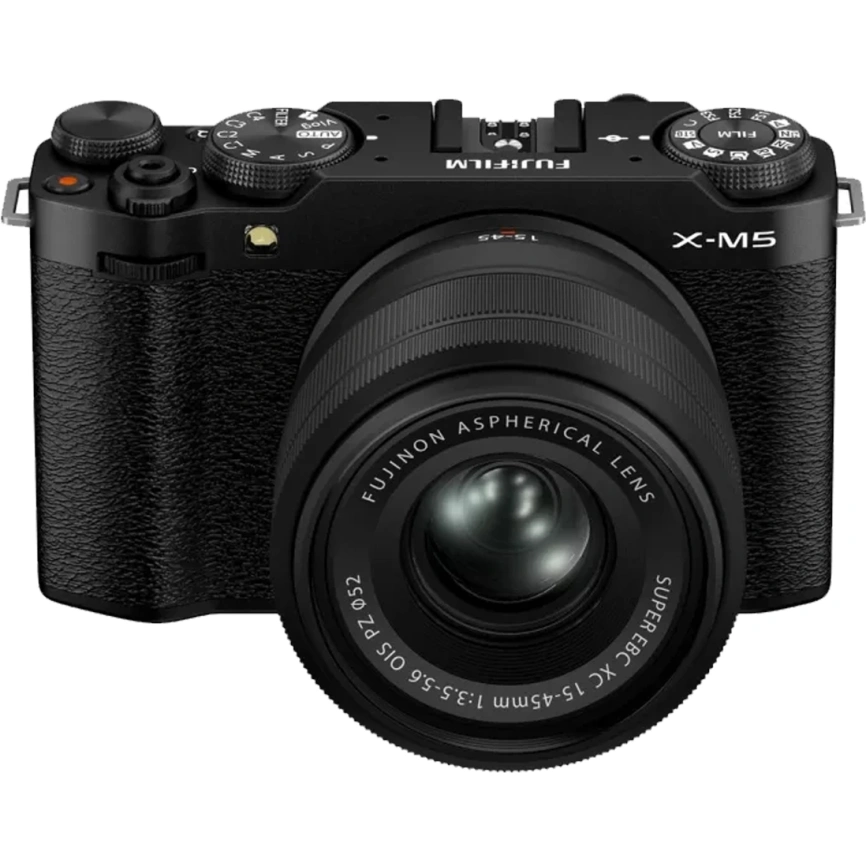 Фотоаппарат со сменной оптикой Fujifilm X-M5 Kit XC 15-45mm OIS PZ Black фото 7