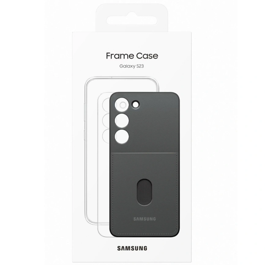 Чехол Samsung Series для Galaxy S23 Frame Case Black фото 5